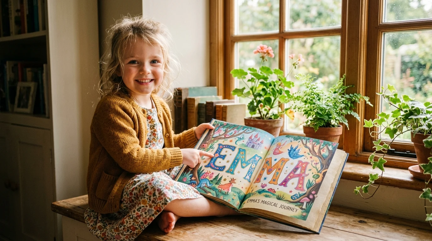 Comparing name-poem storybooks with full 3D photo-personalized children's adventures