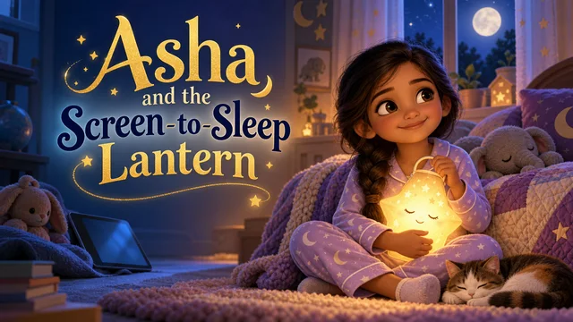 Cover story Asha and the Screen-to-Sleep Lantern