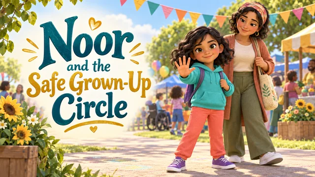 Cover story Noor and the Safe Grown-Up Circle