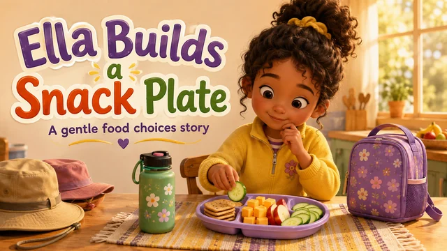 Cover story Ella Builds a Snack Plate