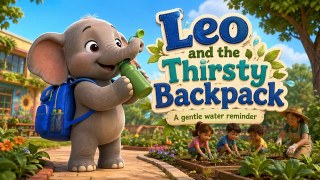 Cover story Leo and the Thirsty Backpack