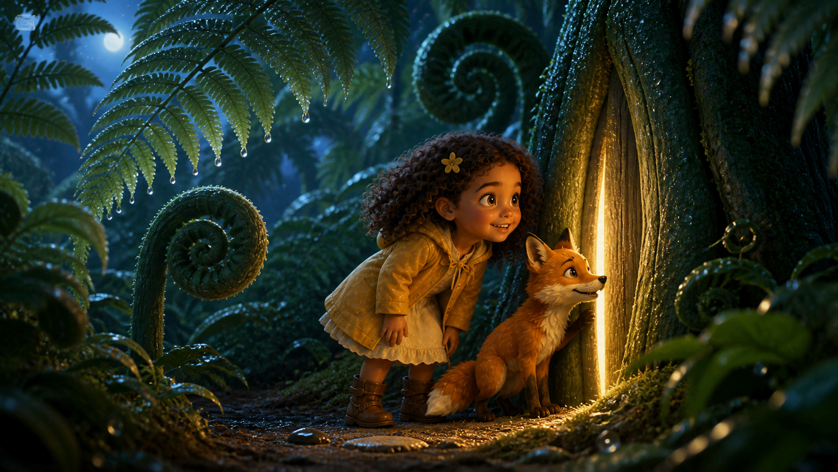 Illustration of page 1 of story The Workshop of Tangle Vines