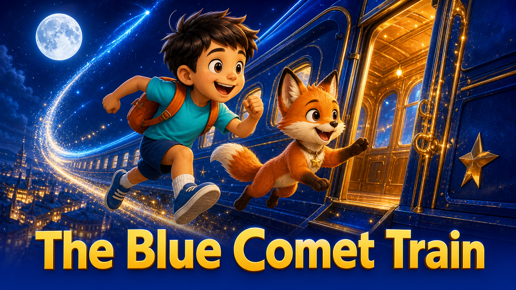 Cover story The Blue Comet Train