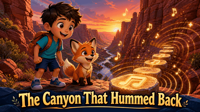 Cover story The Canyon That Hummed Back