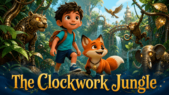 Cover story The Clockwork Jungle