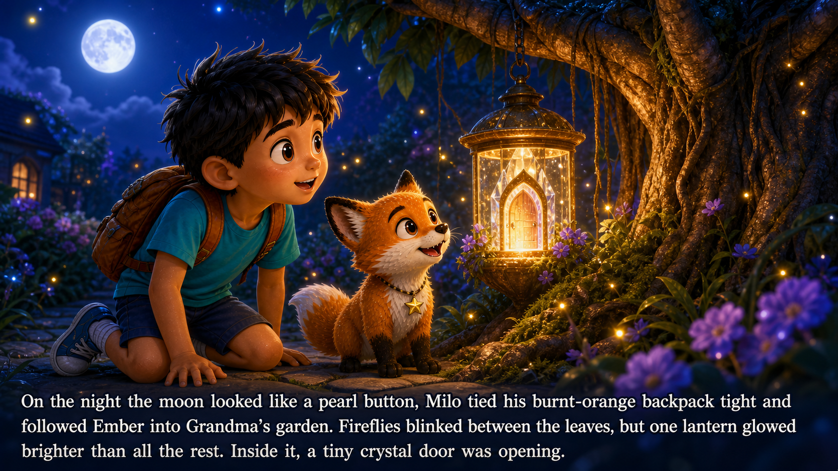 Illustration of page 1 of story The Dragon Who Carried Light
