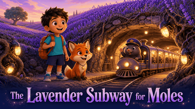Cover story The Lavender Subway for Moles
