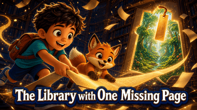 Cover story The Library with One Missing Page