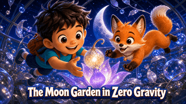 Cover story The Moon Garden in Zero Gravity