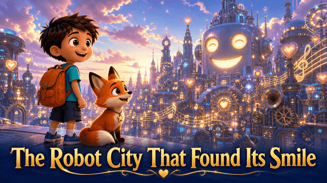 Cover story The Robot City That Found Its Smile