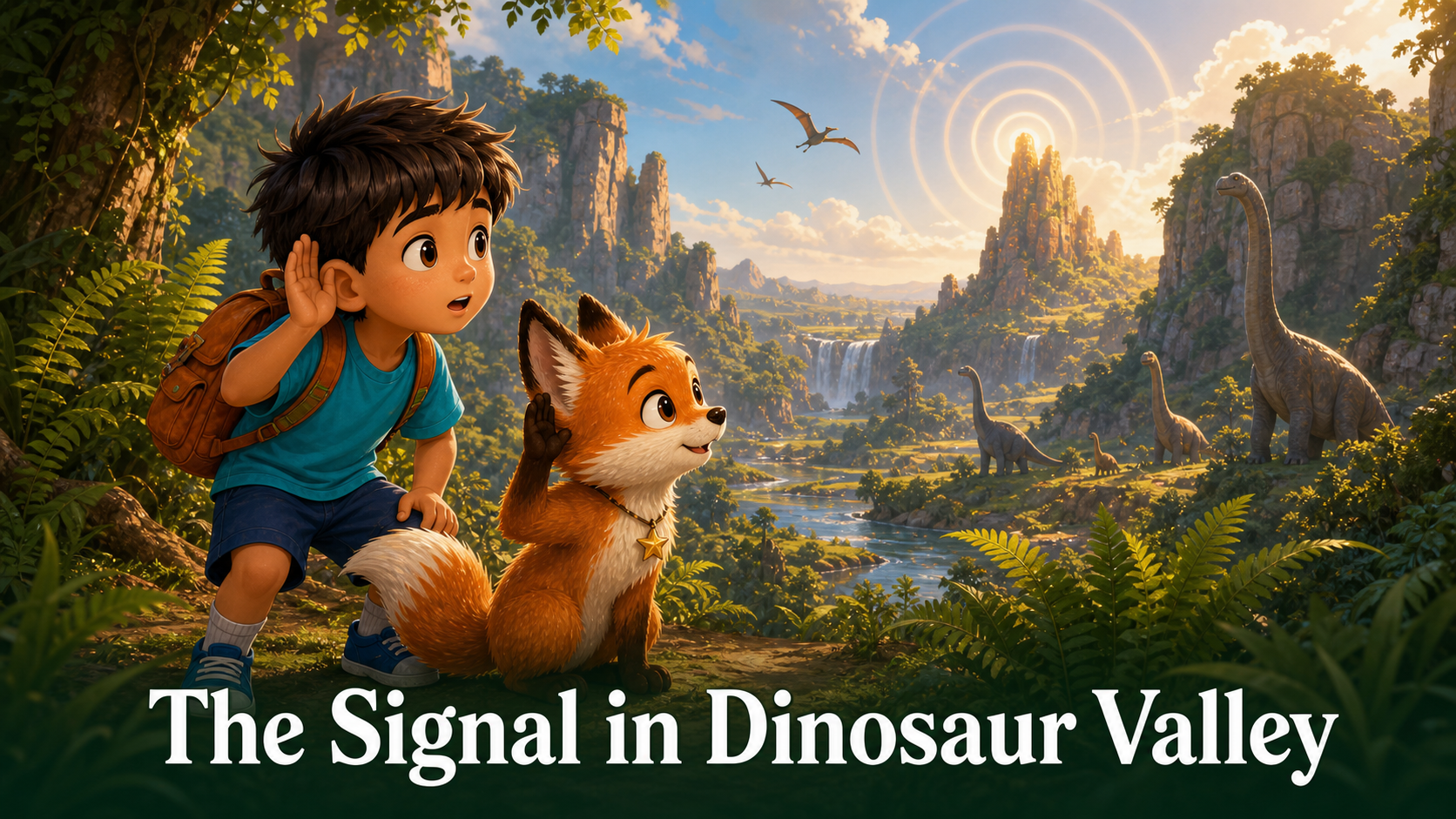 Story thumbnail for The Signal in Dinosaur Valley