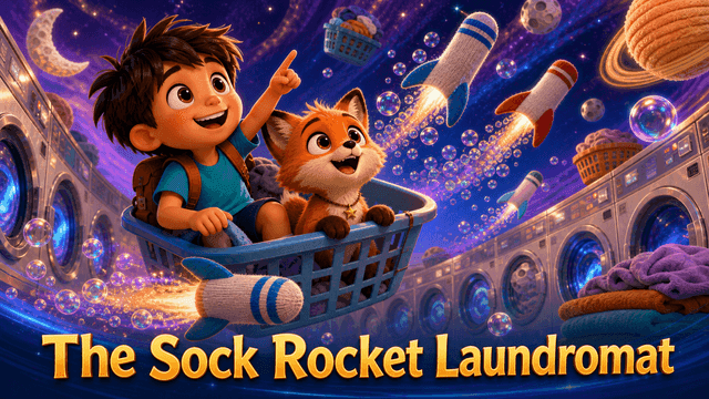 Cover story The Sock Rocket Laundromat