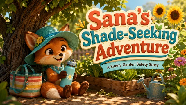 Cover story Sana’s Shade-Seeking Adventure