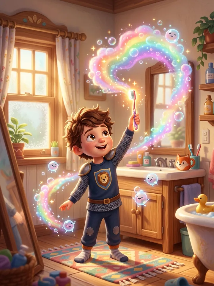 The Toothbrush Knight